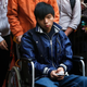 Joshua Wong during the hunger strike.